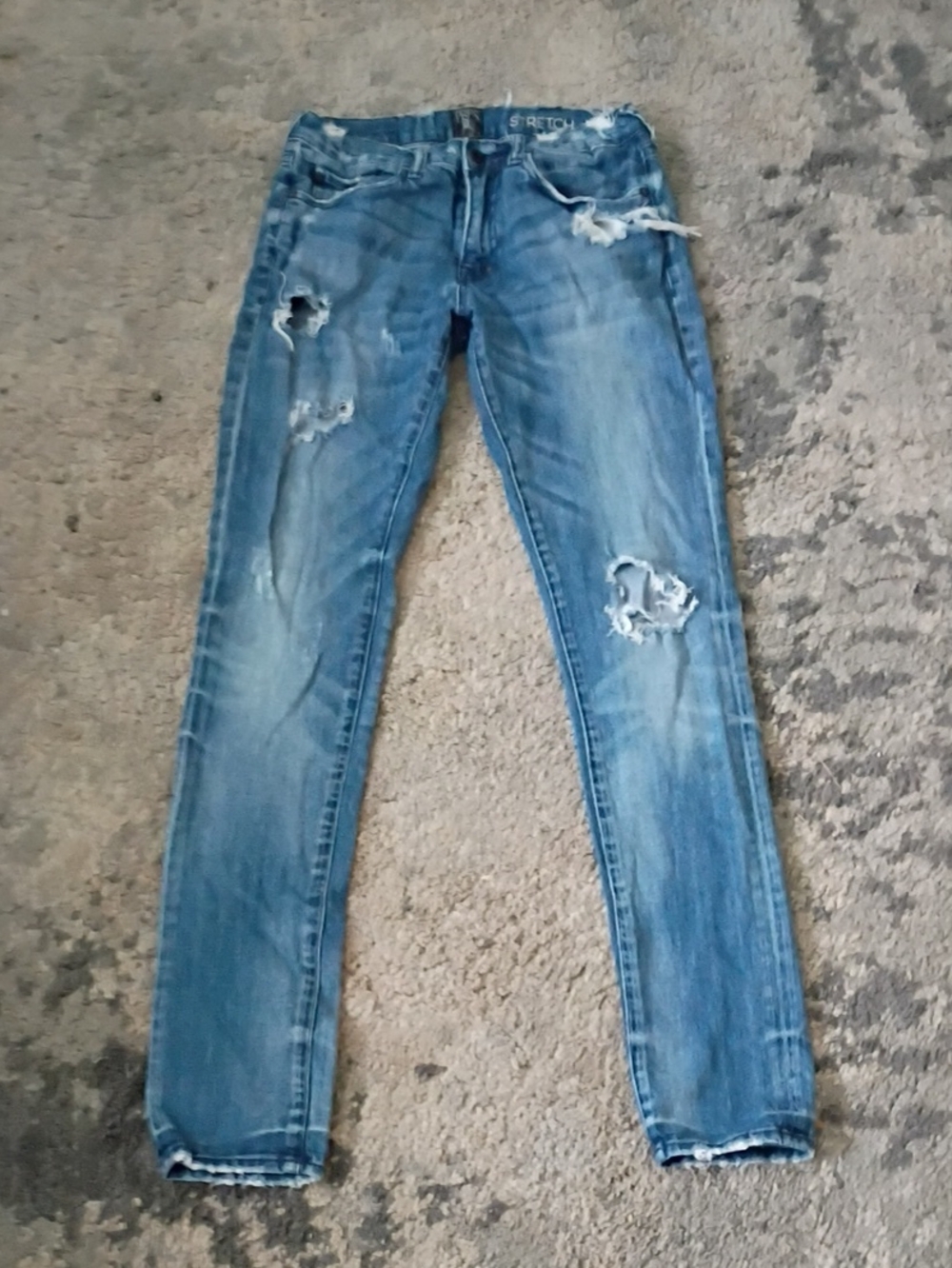 PRPS Women's Distressed Stretch Skinny Jeans (Sz. 30)